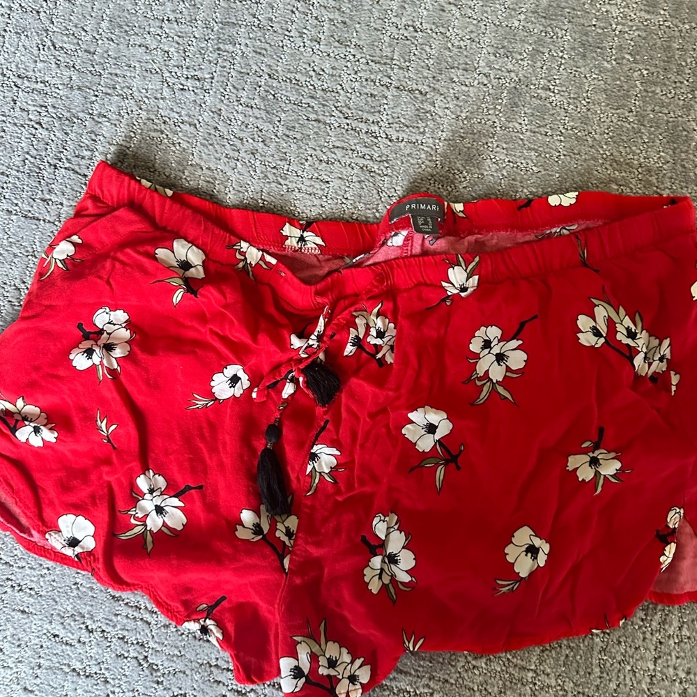 Hawaiian shorts floral Lilo & Stitch inspired Womens Shorts